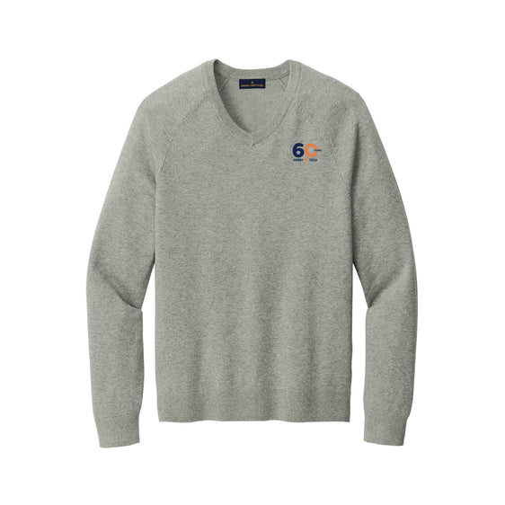 Perry ProTECH 60th Anniversary - Brooks Brothers® Cotton Stretch V-Neck Sweater