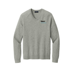 First Financial - Brooks Brothers® Cotton Stretch V-Neck Sweater