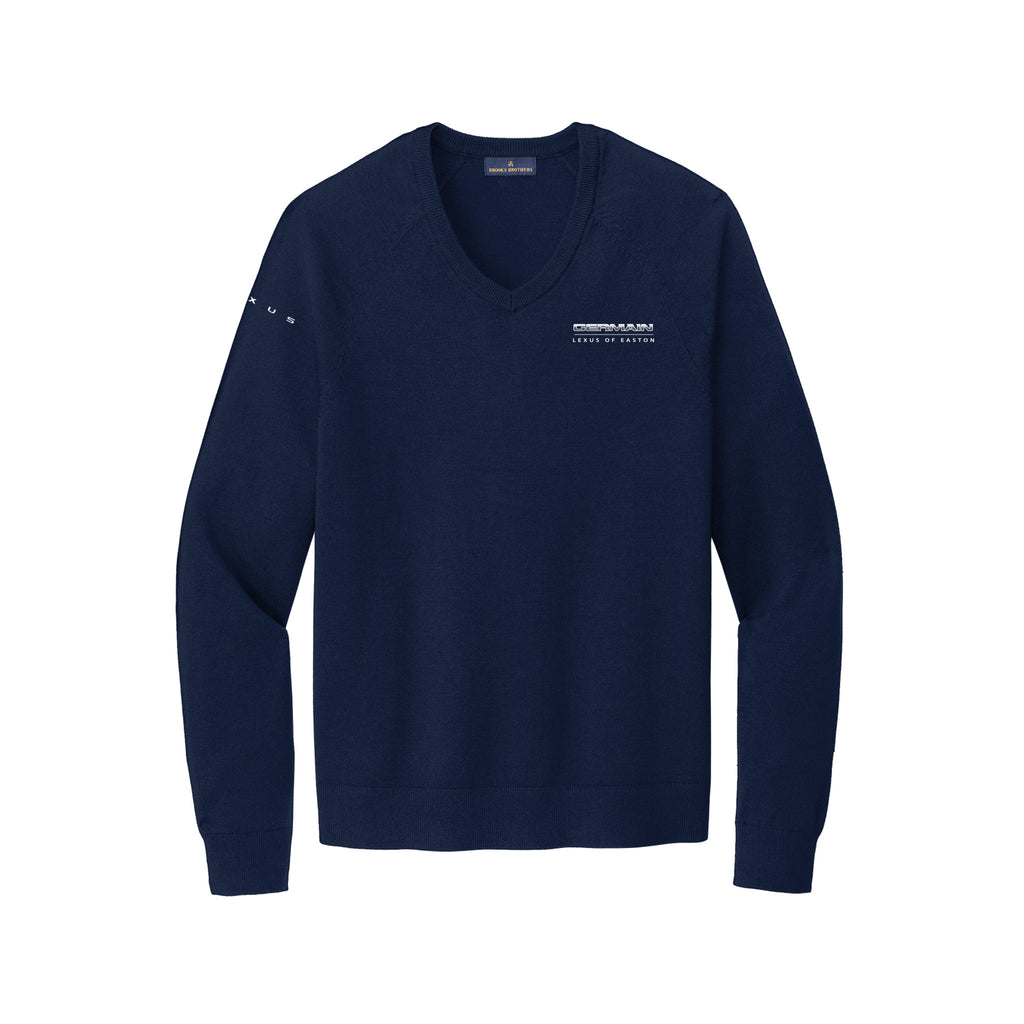 Germain Lexus of Easton - Brooks Brothers® Cotton Stretch V-Neck Sweater