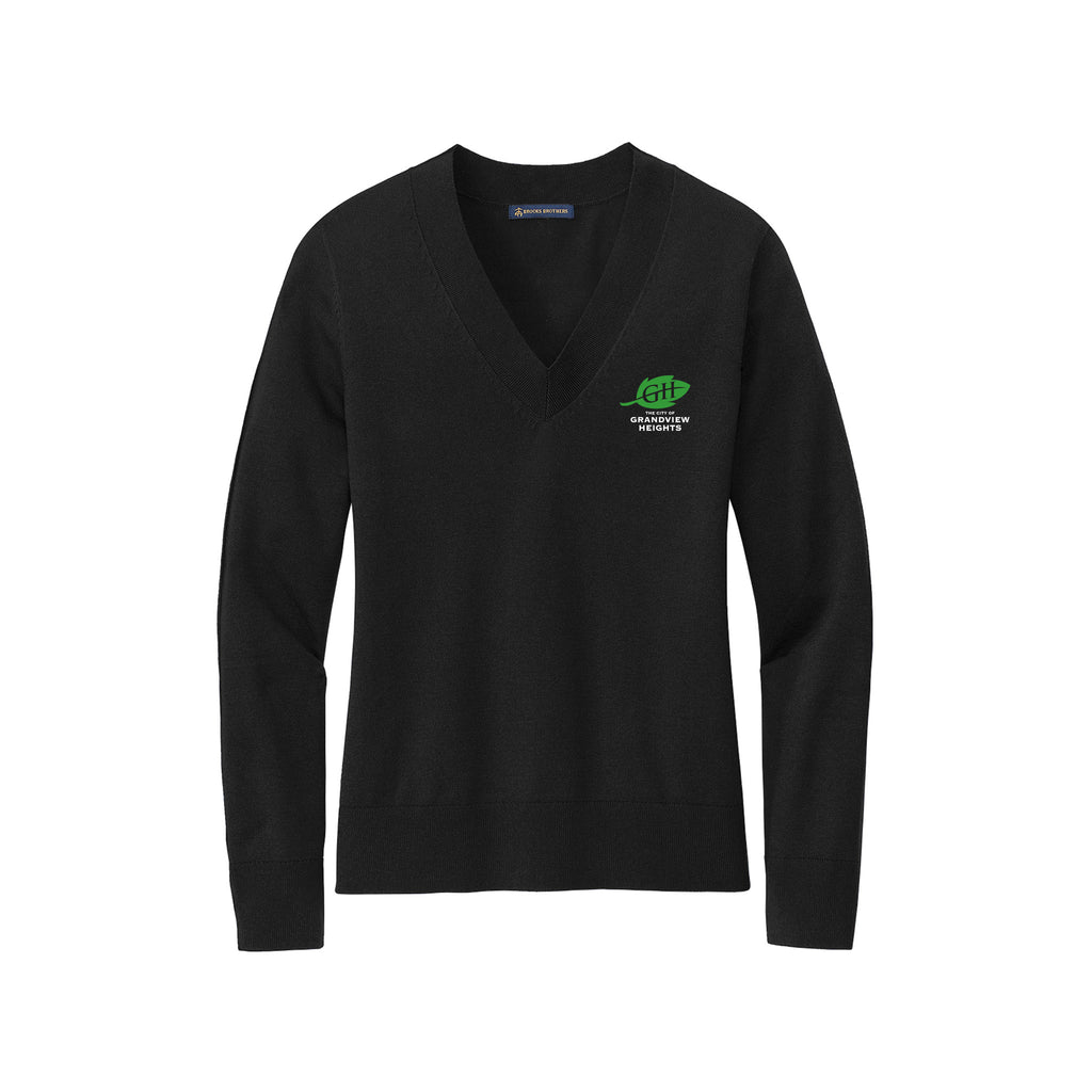 City of Grandview Heights - Brooks Brothers® Women’s Cotton Stretch V-Neck Sweater