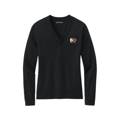 Perry ProTECH 60th Anniversary - Brooks Brothers® Women’s Cotton Stretch V-Neck Sweater