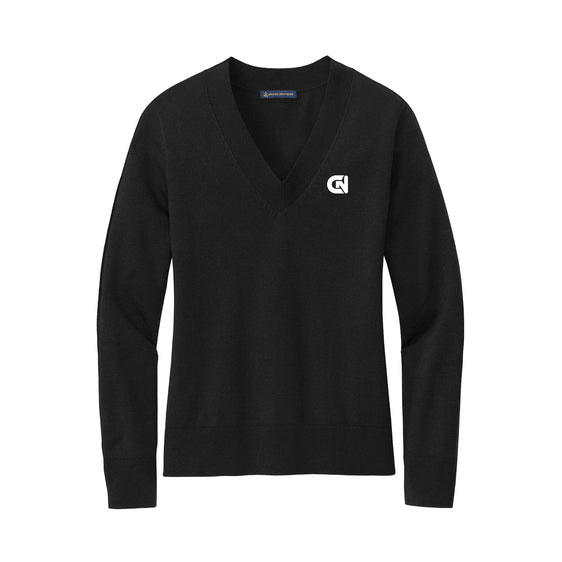 CN Consultnet - Brooks Brothers® Women’s Cotton Stretch V-Neck Sweater