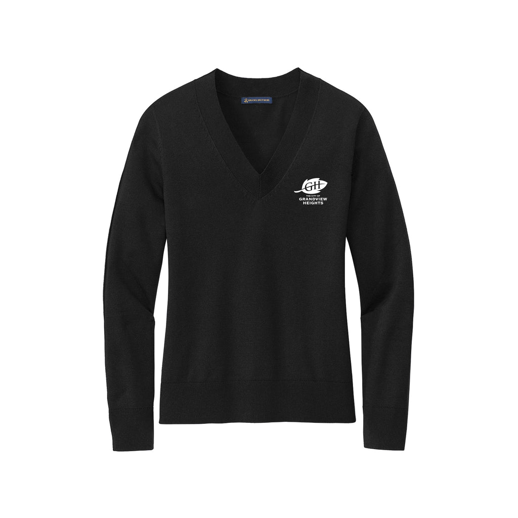 City of Grandview Heights - Brooks Brothers® Women’s Cotton Stretch V-Neck Sweater
