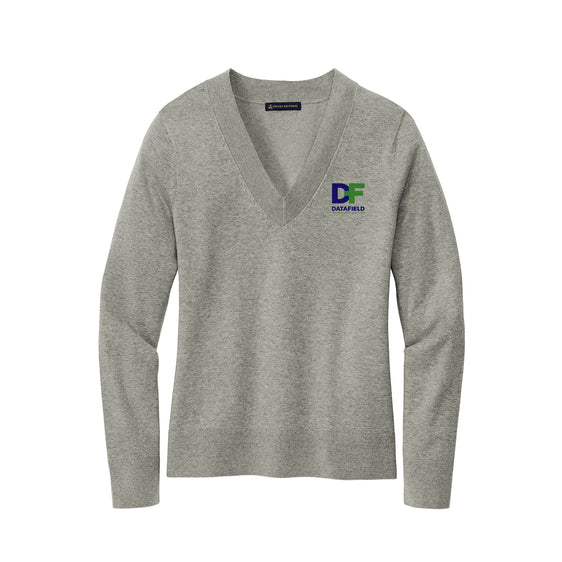 Datafield Technology Services - Brooks Brothers® Women’s Cotton Stretch V-Neck Sweater