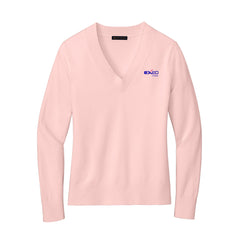 Exeo Global - Brooks Brothers® Women’s Cotton Stretch V-Neck Sweater