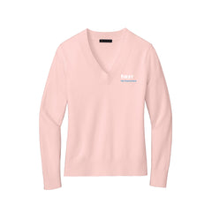 First Financial - Brooks Brothers® Women’s Cotton Stretch V-Neck Sweater