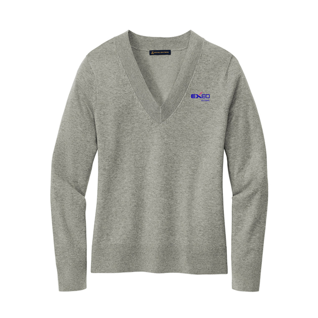 Exeo Global - Brooks Brothers® Women’s Cotton Stretch V-Neck Sweater