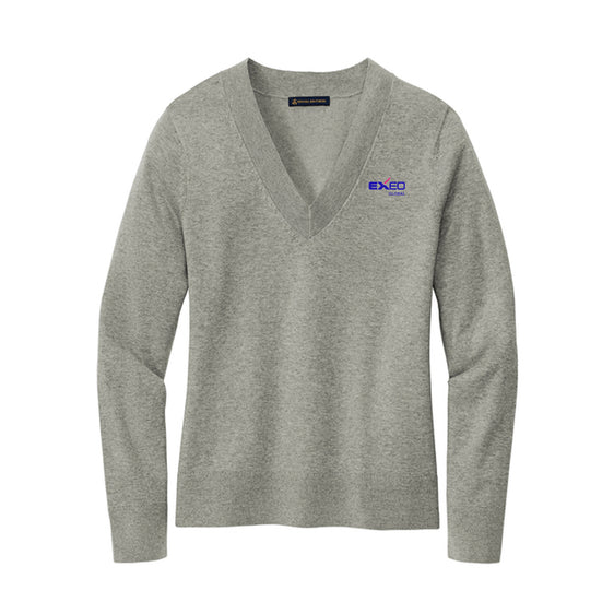 Exeo Global - Brooks Brothers® Women’s Cotton Stretch V-Neck Sweater