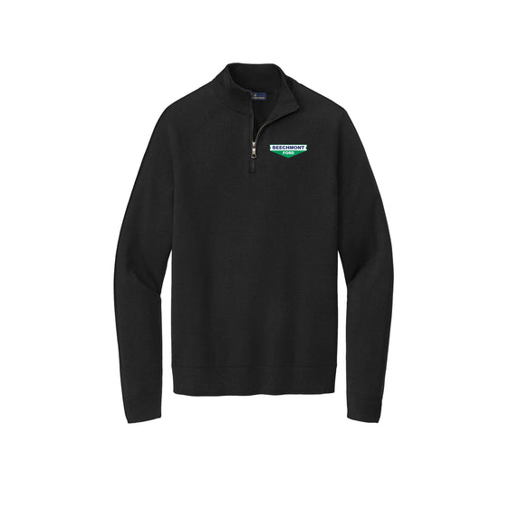Beechmont Ford - Brooks Brothers® Cotton Stretch 1/4-Zip Sweater