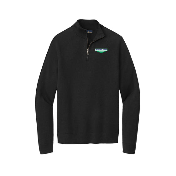 Mark Williams Auto Group - Brooks Brothers® Cotton Stretch 1/4-Zip Sweater