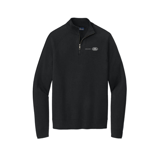 Germain Land Rover Jaguar - Brooks Brothers® Cotton Stretch 1/4-Zip Sweater