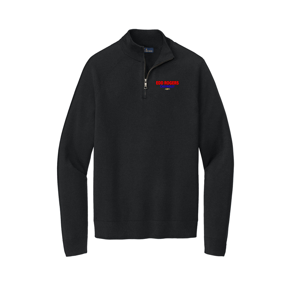 Edd Rogers Valley Chevrolet - Brooks Brothers® Cotton Stretch 1/4-Zip Sweater