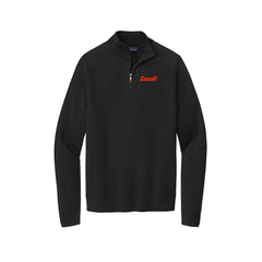 Cassill - Brooks Brothers® Cotton Stretch 1/4-Zip Sweater