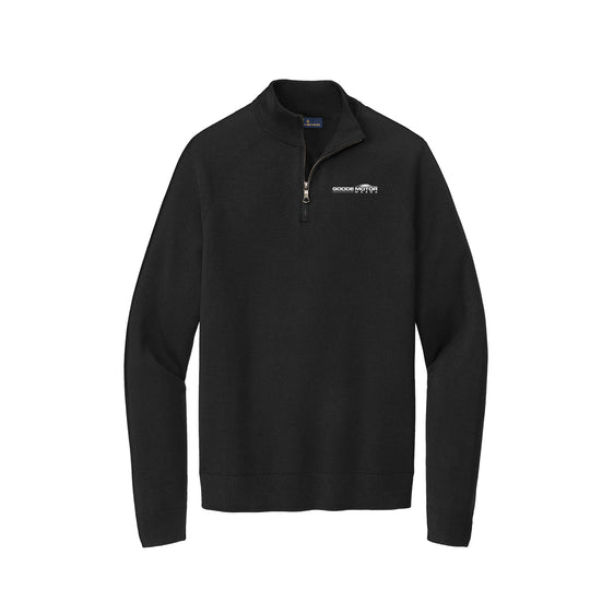 Goode Motor Mazda - Brooks Brothers® Cotton Stretch 1/4-Zip Sweater