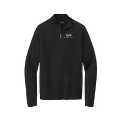 Cadillac of Manhattan - Brooks Brothers® Cotton Stretch 1/4-Zip Sweater