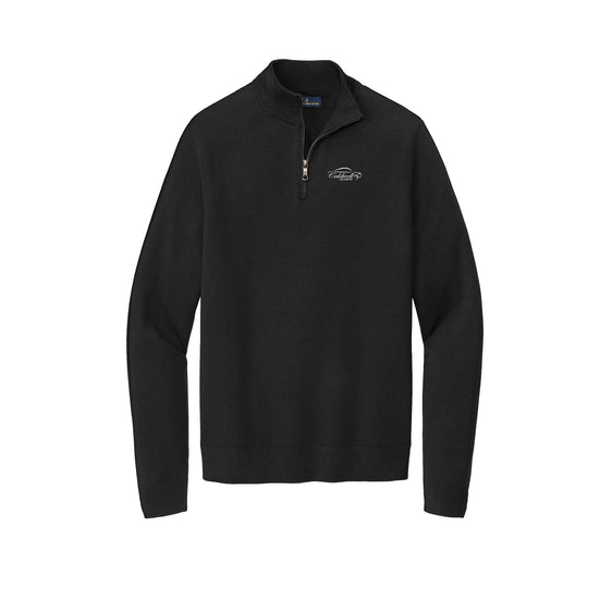 Bob Caldwell Automotive - Brooks Brothers® Cotton Stretch 1/4-Zip Sweater