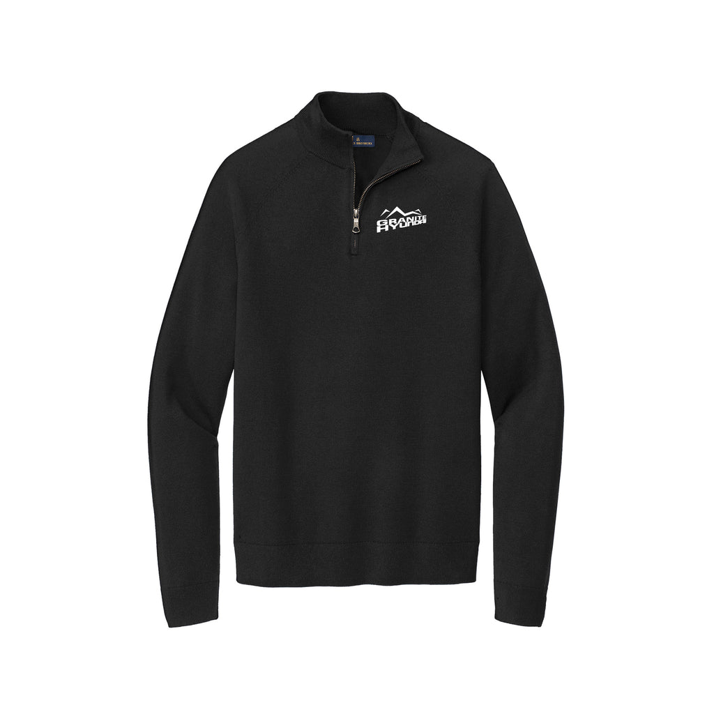 Granite Hyundai - Brooks Brothers® Cotton Stretch 1/4-Zip Sweater