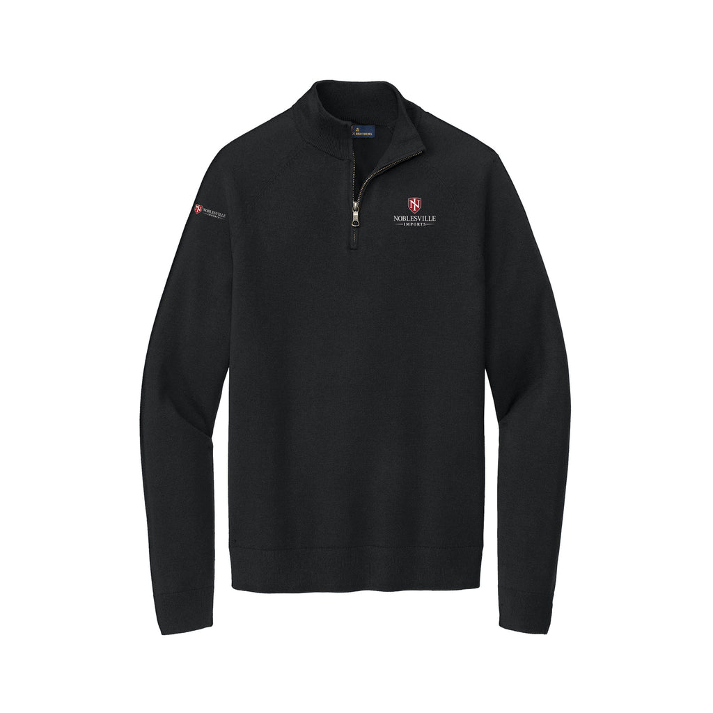 Noblesville Imports - Brooks Brothers® Cotton Stretch 1/4-Zip Sweater