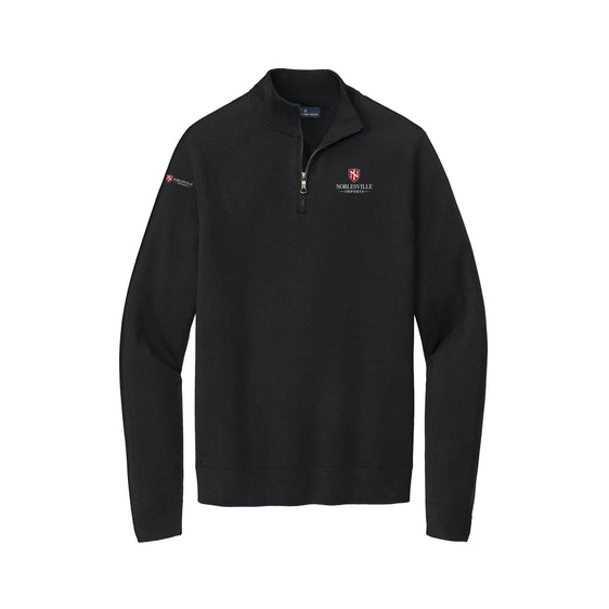 Noblesville Imports - Brooks Brothers® Cotton Stretch 1/4-Zip Sweater
