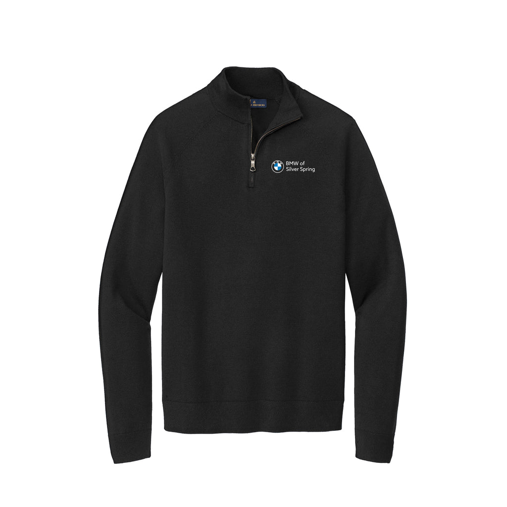 BMW of Silver Spring - Brooks Brothers® Cotton Stretch 1/4-Zip Sweater