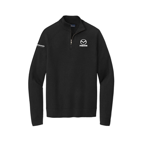 Germain Mazda of Columbus - Brooks Brothers® Cotton Stretch 1/4-Zip Sweater