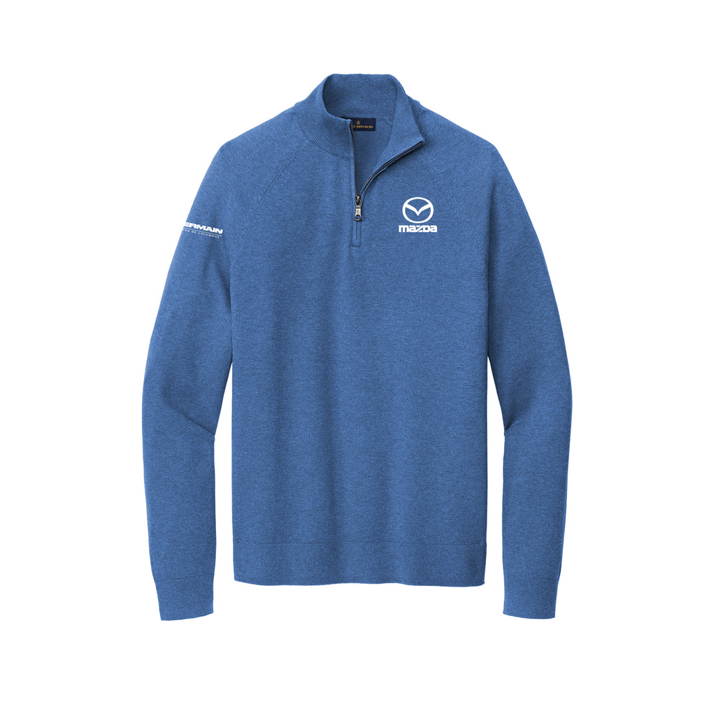 Germain Mazda of Columbus - Brooks Brothers® Cotton Stretch 1/4-Zip Sweater
