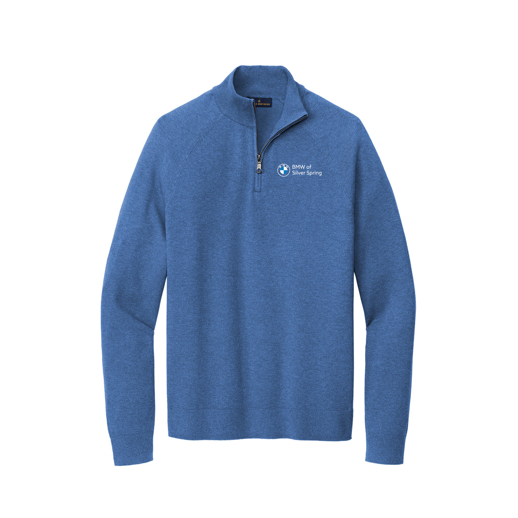 BMW of Silver Spring - Brooks Brothers® Cotton Stretch 1/4-Zip Sweater
