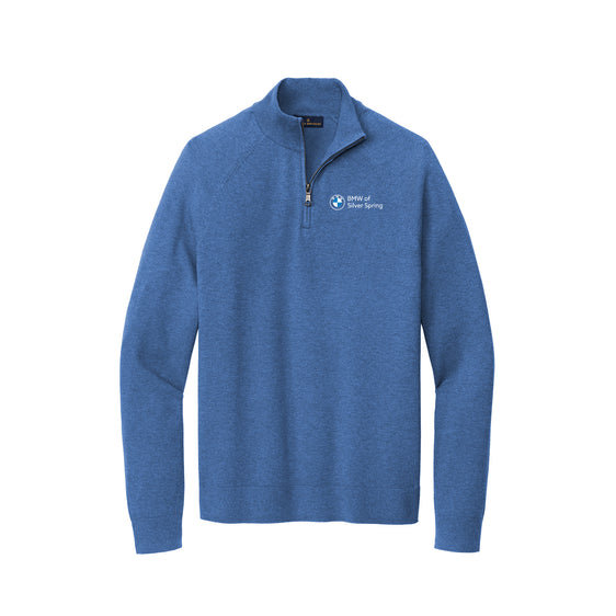 BMW of Silver Spring - Brooks Brothers® Cotton Stretch 1/4-Zip Sweater