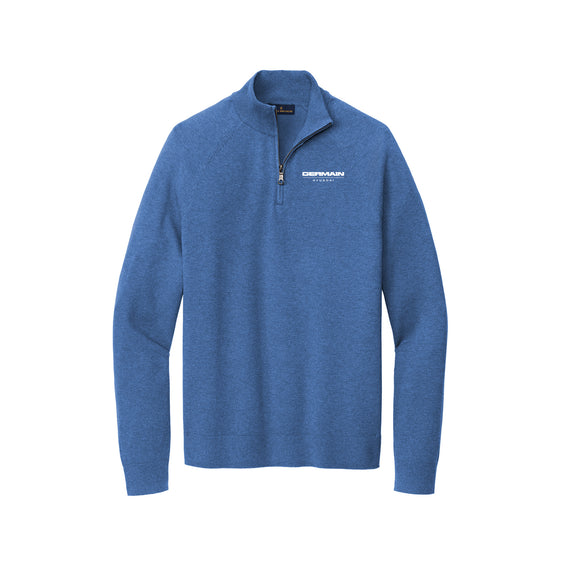 Germain Hyundai - Brooks Brothers® Cotton Stretch 1/4-Zip Sweater