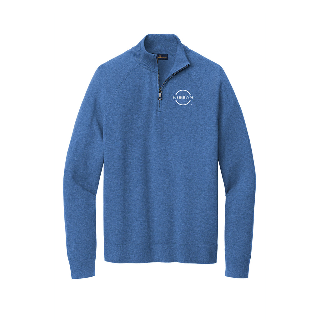 Conyer Nissan - Brooks Brothers® Cotton Stretch 1/4-Zip Sweater