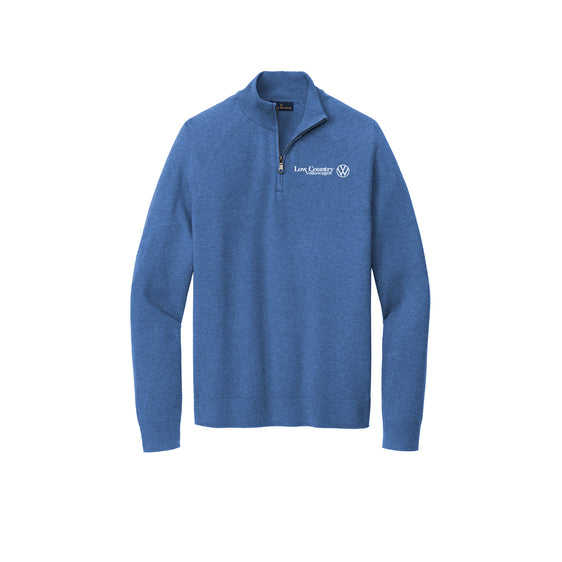 Low Country Volkswagen - Brooks Brothers® Cotton Stretch 1/4-Zip Sweater
