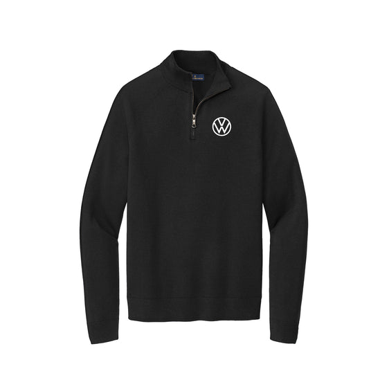 Volkswagen Steven Creek - Brooks Brothers® Cotton Stretch 1/4-Zip Sweater