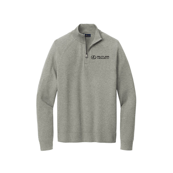 Butler Lexus - Brooks Brothers® Cotton Stretch 1/4-Zip Sweater