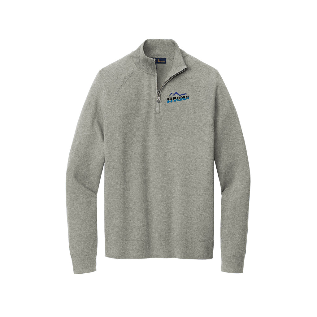 Granite Hyundai - Brooks Brothers® Cotton Stretch 1/4-Zip Sweater