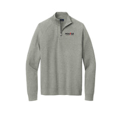 Nourse - Brooks Brothers® Cotton Stretch 1/4-Zip Sweater