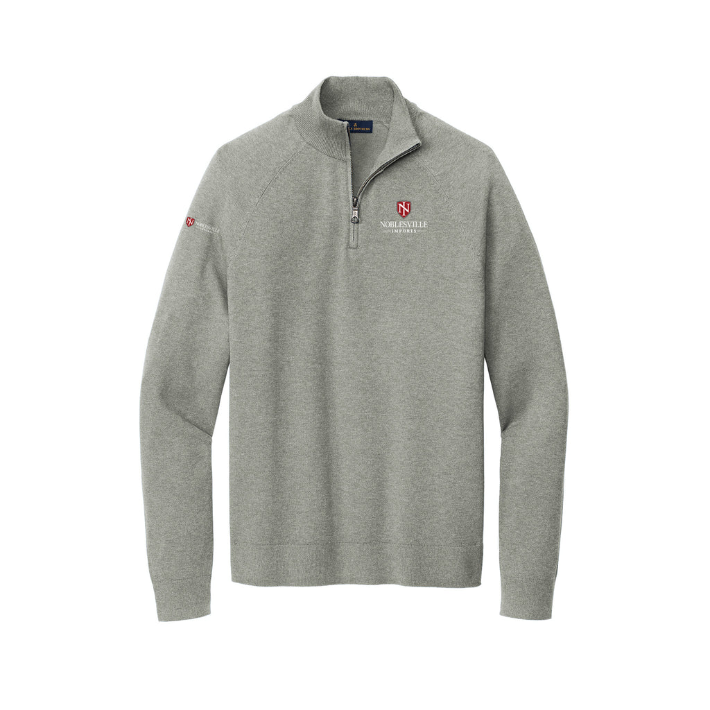 Noblesville Imports - Brooks Brothers® Cotton Stretch 1/4-Zip Sweater
