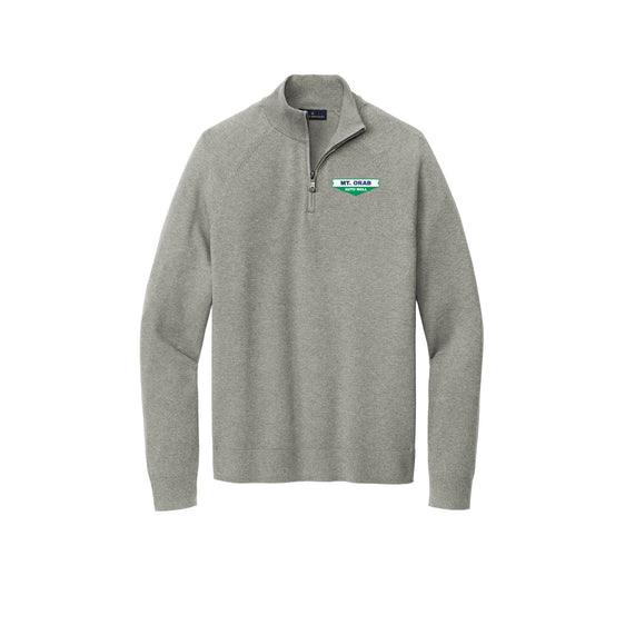 MT. Orab Auto Mall - Brooks Brothers® Cotton Stretch 1/4-Zip Sweater