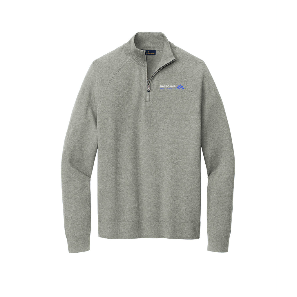 Basecamp Recovery Center - Brooks Brothers® Cotton Stretch 1/4-Zip Sweater