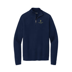 Provision Team - Brooks Brothers® Cotton Stretch 1/4-Zip Sweater