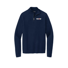 Nourse - Brooks Brothers® Cotton Stretch 1/4-Zip Sweater