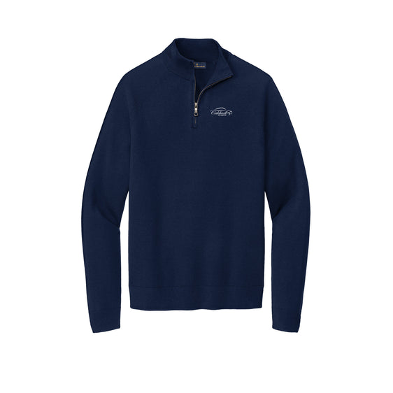 Bob Caldwell Automotive - Brooks Brothers® Cotton Stretch 1/4-Zip Sweater