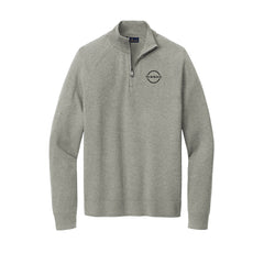 Gray Daniels Auto Family - Brooks Brothers® Cotton Stretch 1/4-Zip Sweater