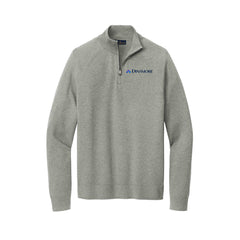 Dinsmore - Brooks Brothers® Cotton Stretch 1/4-Zip Sweater
