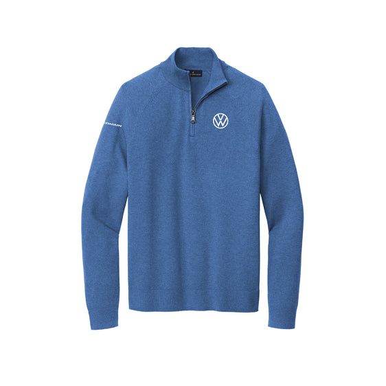 Volkswagen of Columbus - Brooks Brothers® Cotton Stretch 1/4-Zip Sweater