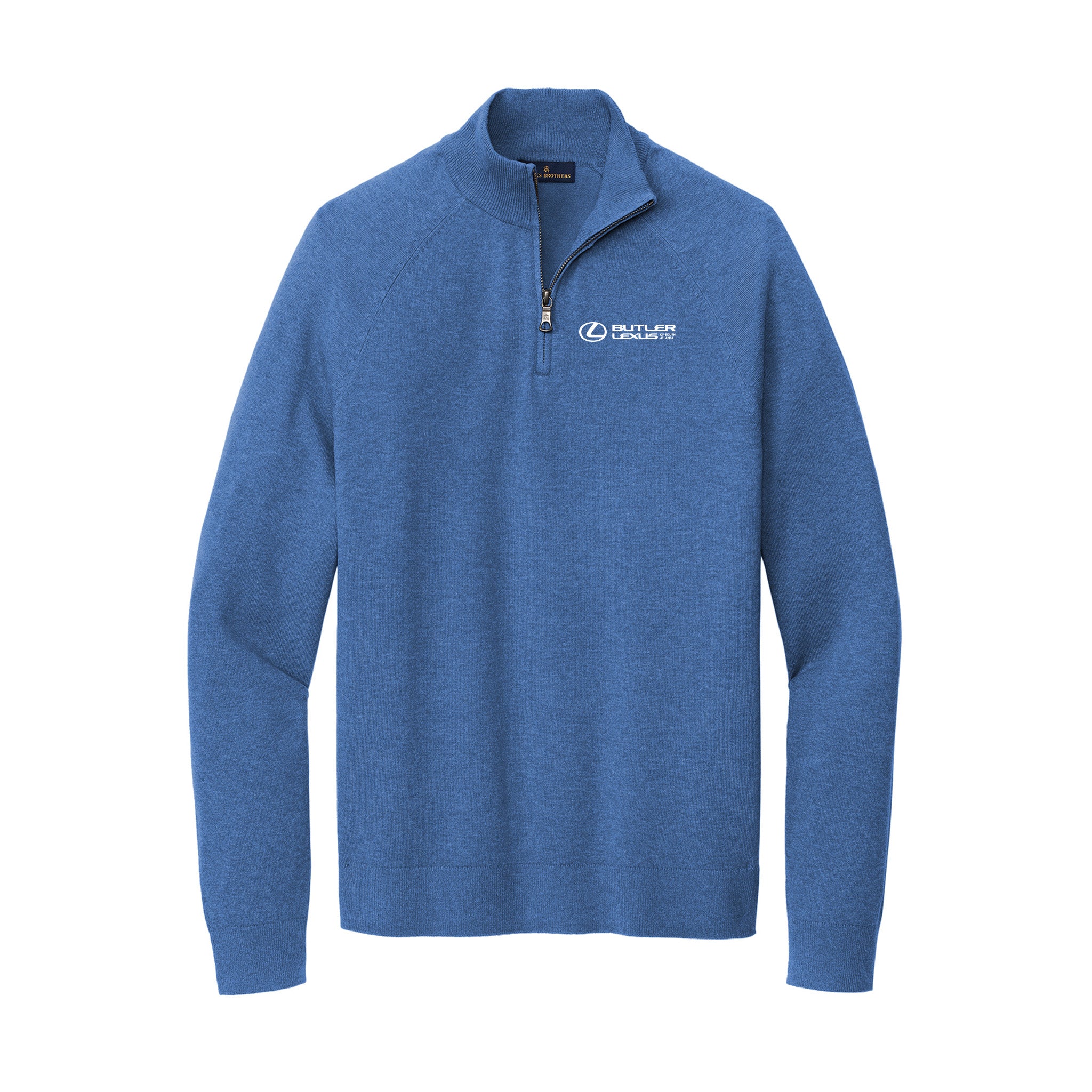 Butler Lexus - Brooks Brothers® Cotton Stretch 1/4-Zip Sweater
