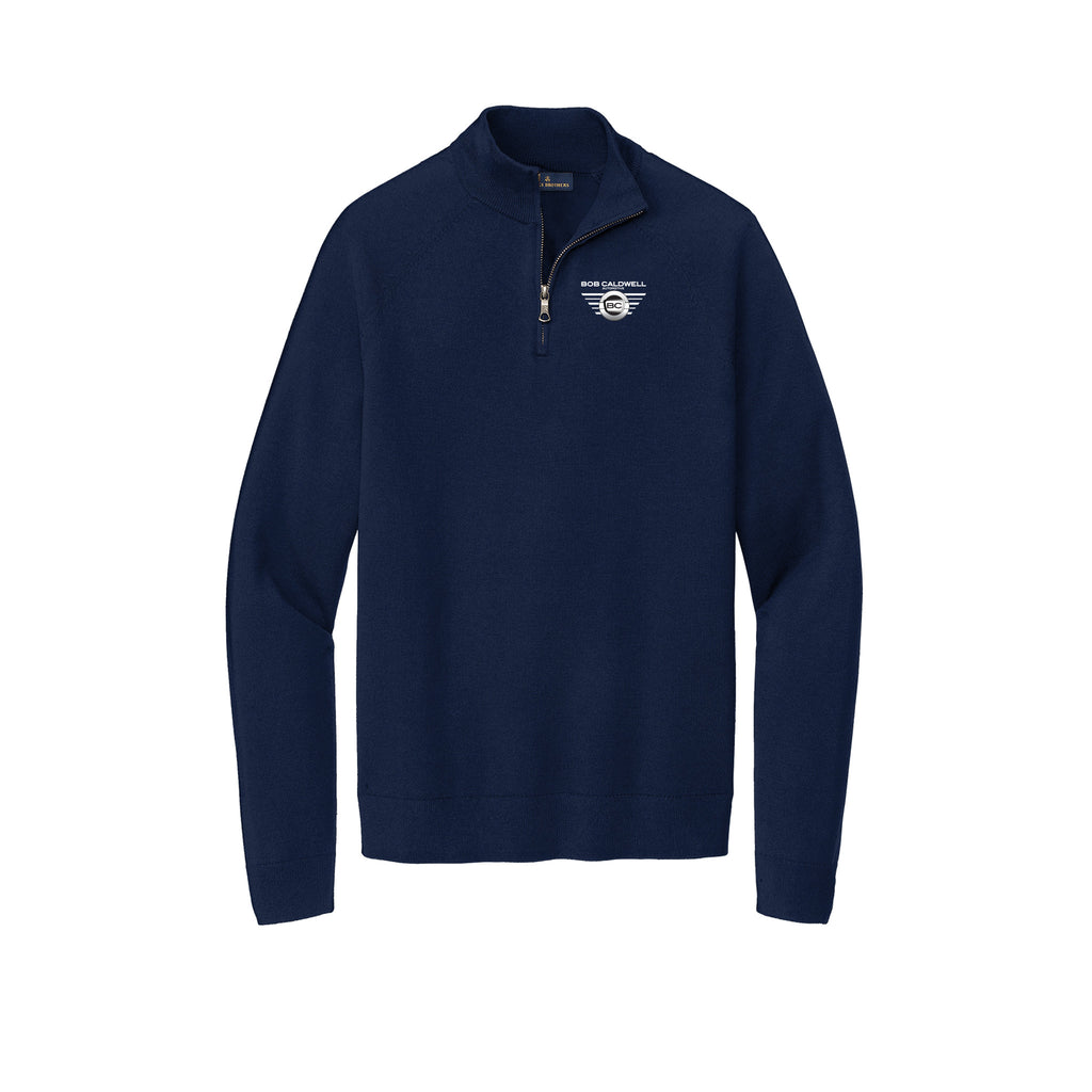 Bob Caldwell Automotive - Brooks Brothers® Cotton Stretch 1/4-Zip Sweater