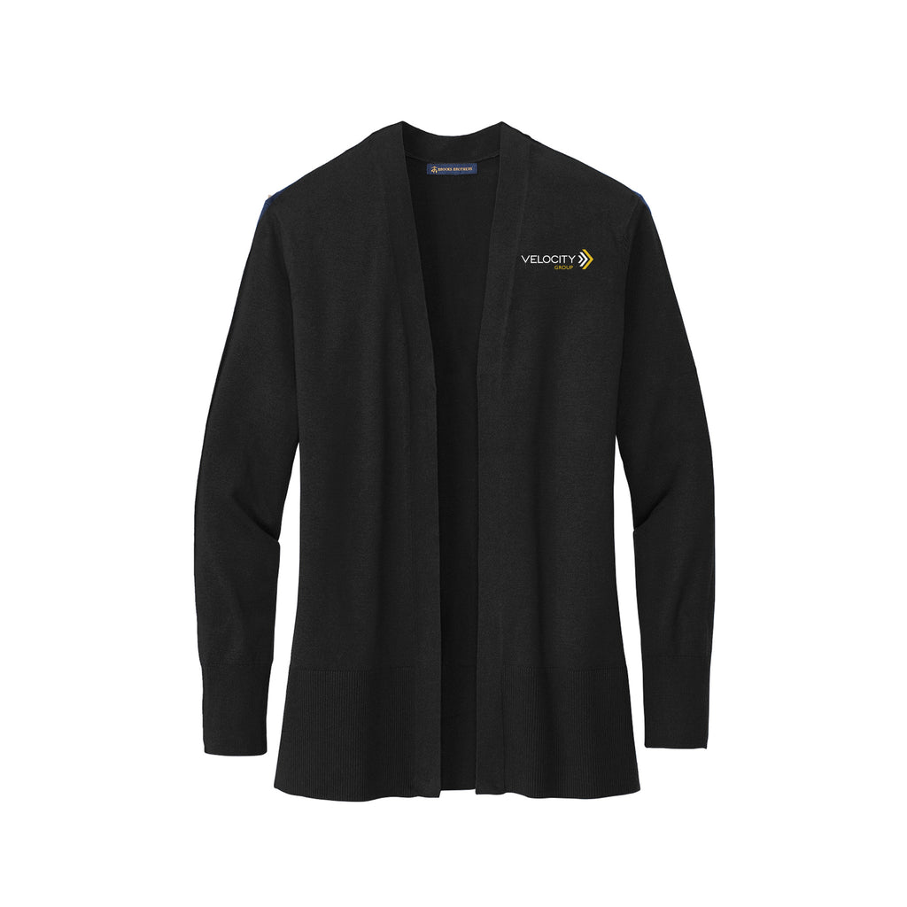 Velocity - Brooks Brothers® Women’s Cotton Stretch Long Cardigan Sweater
