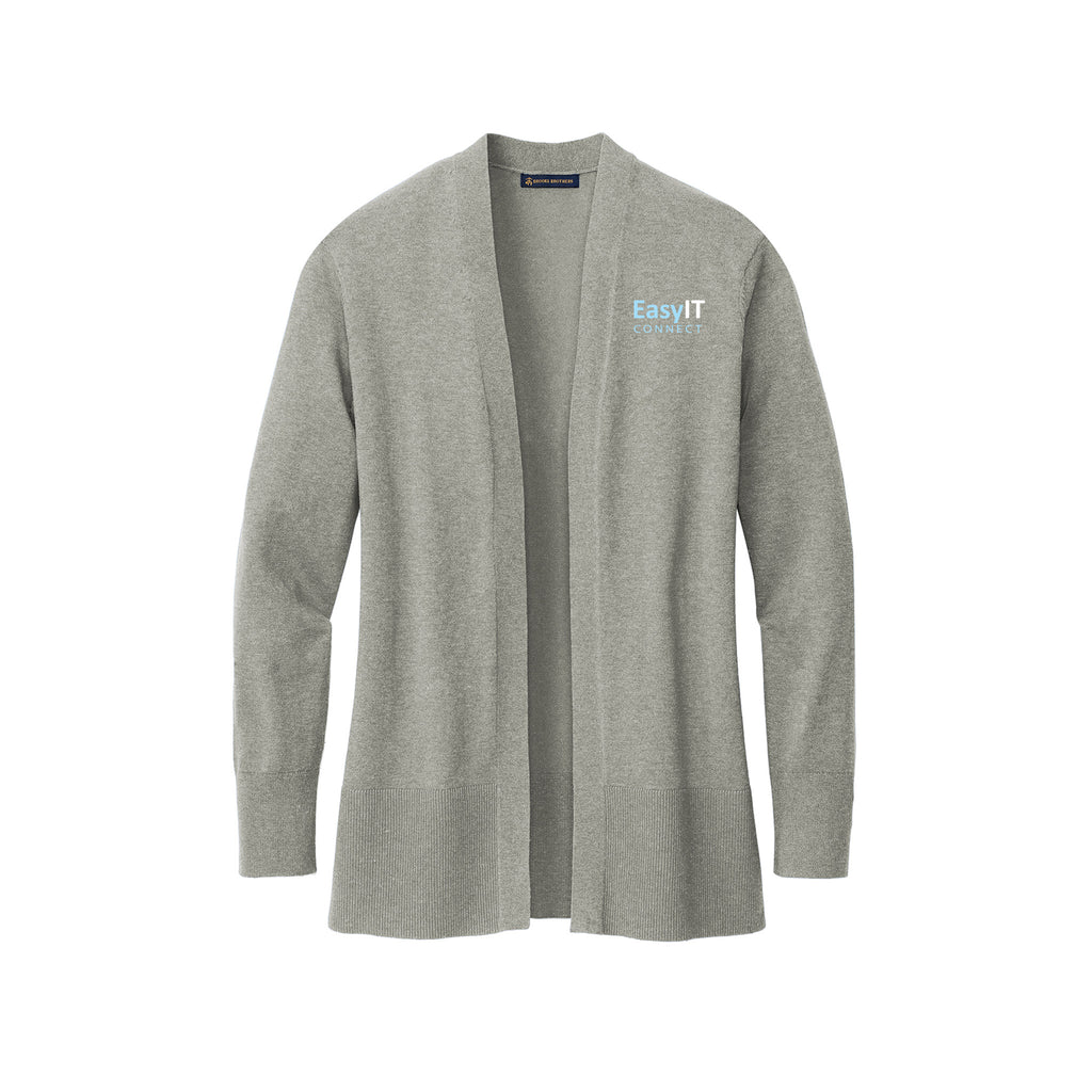 Easy IT - Brooks Brothers® Women’s Cotton Stretch Long Cardigan Sweater