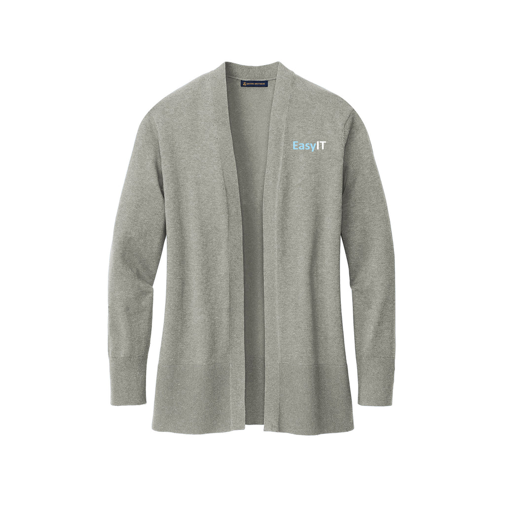 Easy IT - Brooks Brothers® Women’s Cotton Stretch Long Cardigan Sweater