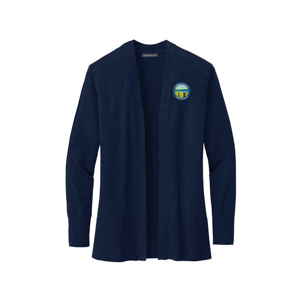 Carroll County - Brooks Brothers® Women’s Cotton Stretch Long Cardigan Sweater